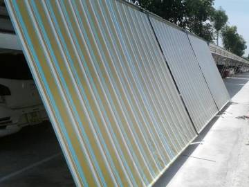 Rèm Che Nắng Tự Cuốn Ngoài Trời Cho Ban Công, Trường Học, Villa – Đại Lợi 25 Năm Kinh Nghiệm